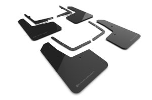 Ford F-150 Mud Flaps - Rally Armor - UR Series - Black - `21-`25 Ford F-150 Mud Flaps - Rally Armor - UR Series - Black - `21-`25